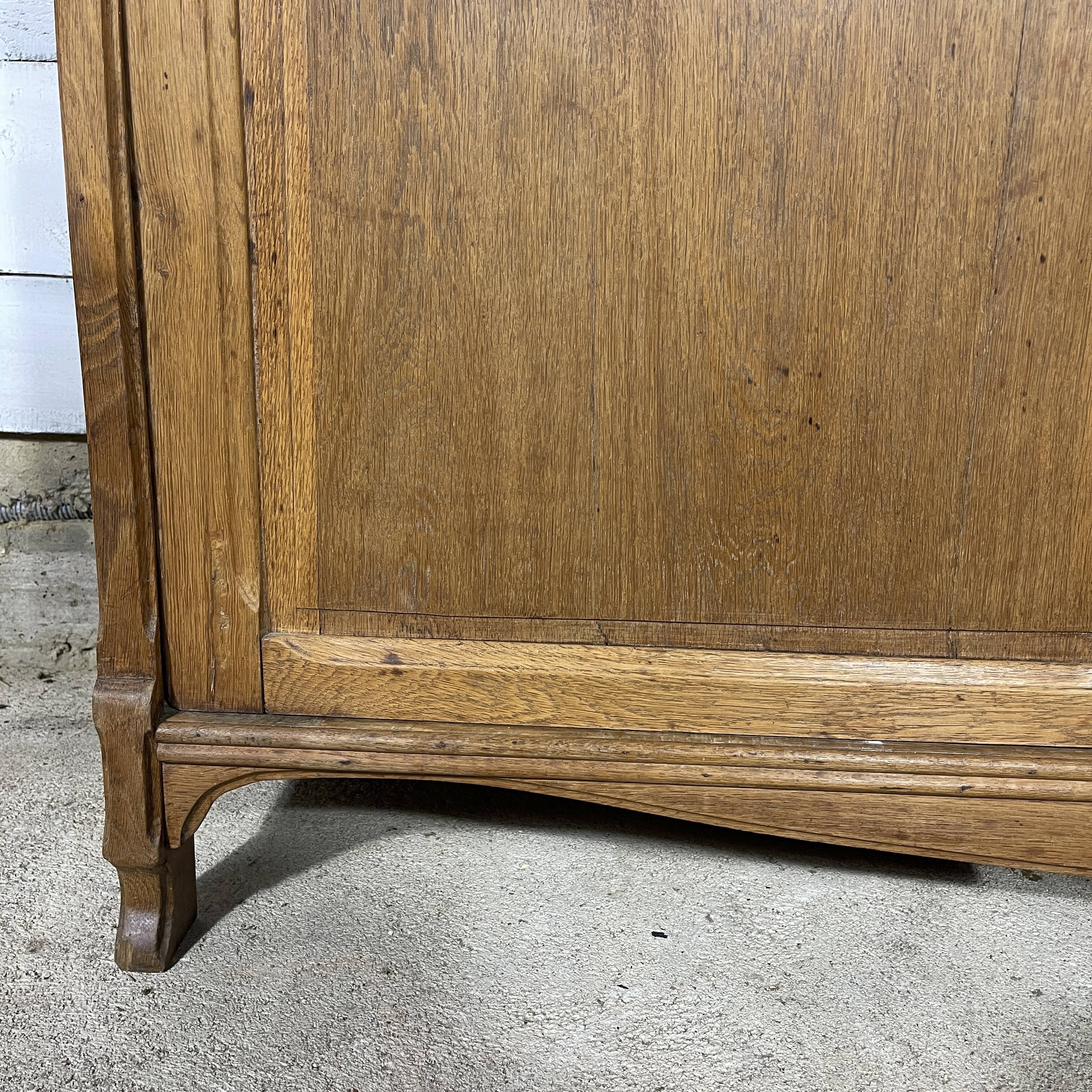 Vintage Parisian wooden sideboard
