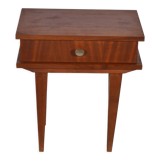 Teak bedside table