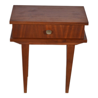 Teak bedside table