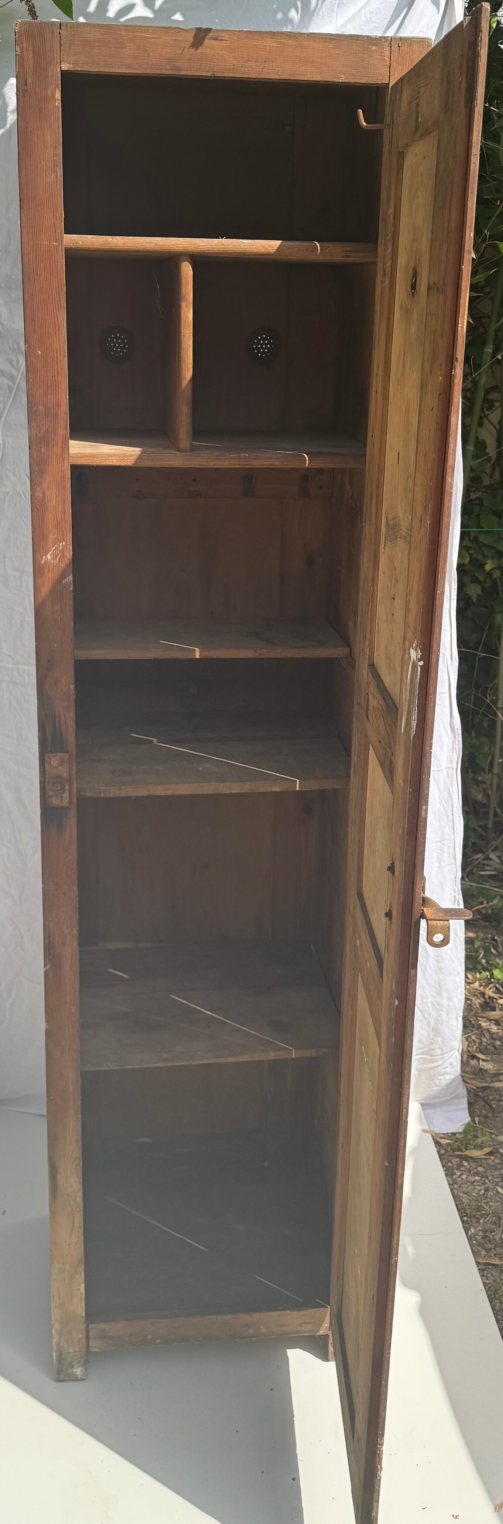 1940s wooden wardrobe