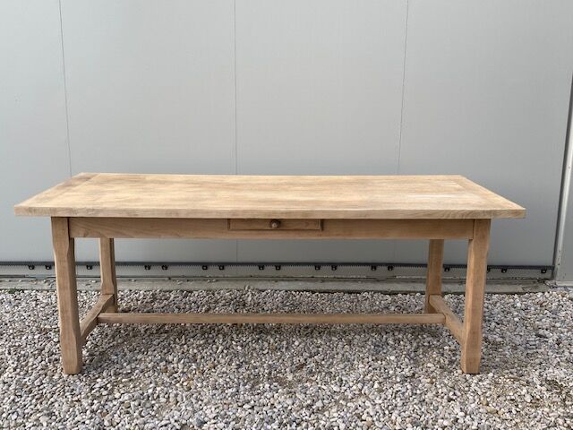 Sanded farmhouse table 2m