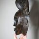 Decorative African wall mask in Punu Tsangui style, carved wood, 20th century.