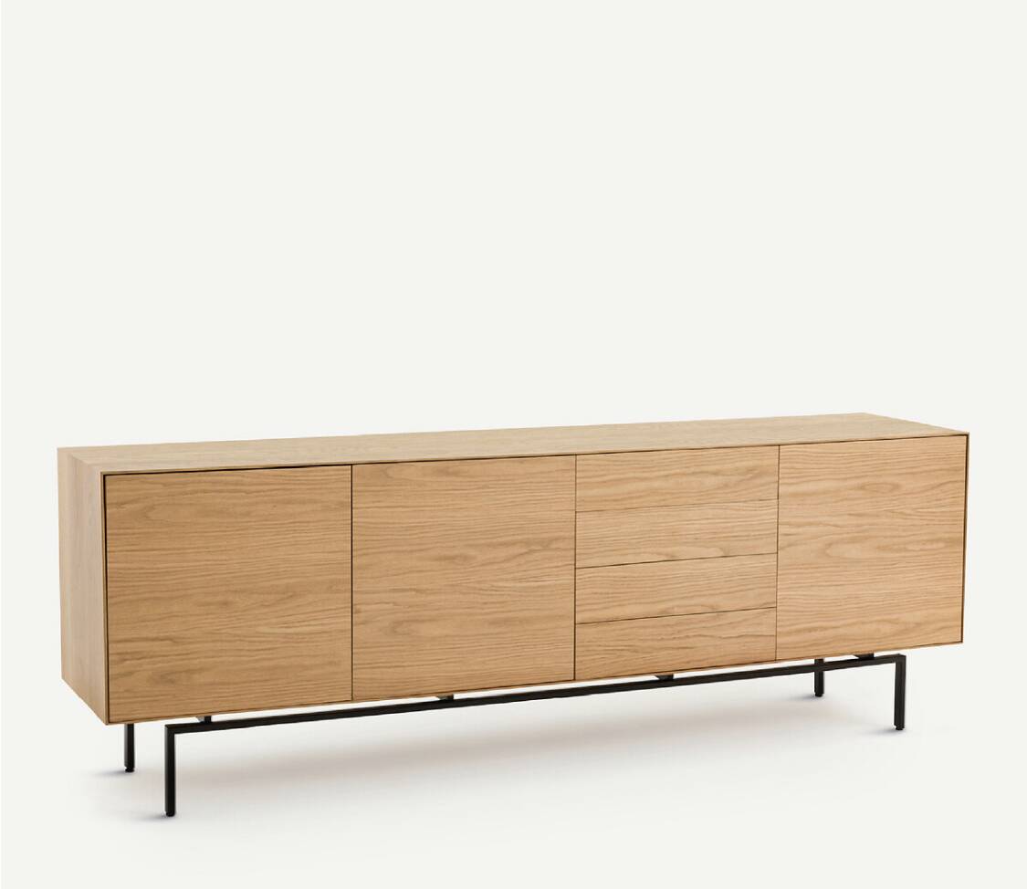 Ampm buffet enfilade oreko, meuble vaisselier design