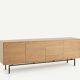 Ampm buffet enfilade oreko, meuble vaisselier design