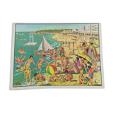 MDI SCHOOL POSTER - BEACH & HARVEST