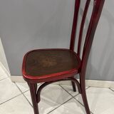 Set of 4 Thonet bistro chairs from the 1920s.