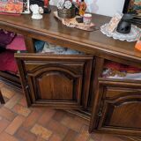 Cabinet no. 2, 3 doors solid oak