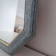 Miroir octogone bleu vintage