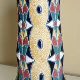 Art Deco ceramic vase, 1920s/1930s, signed Amphora (Czech Republic)