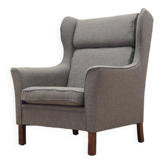 Wingback armchair, Danish design, 1970s, production: Denmark