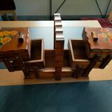 Vintage worker table sewing box