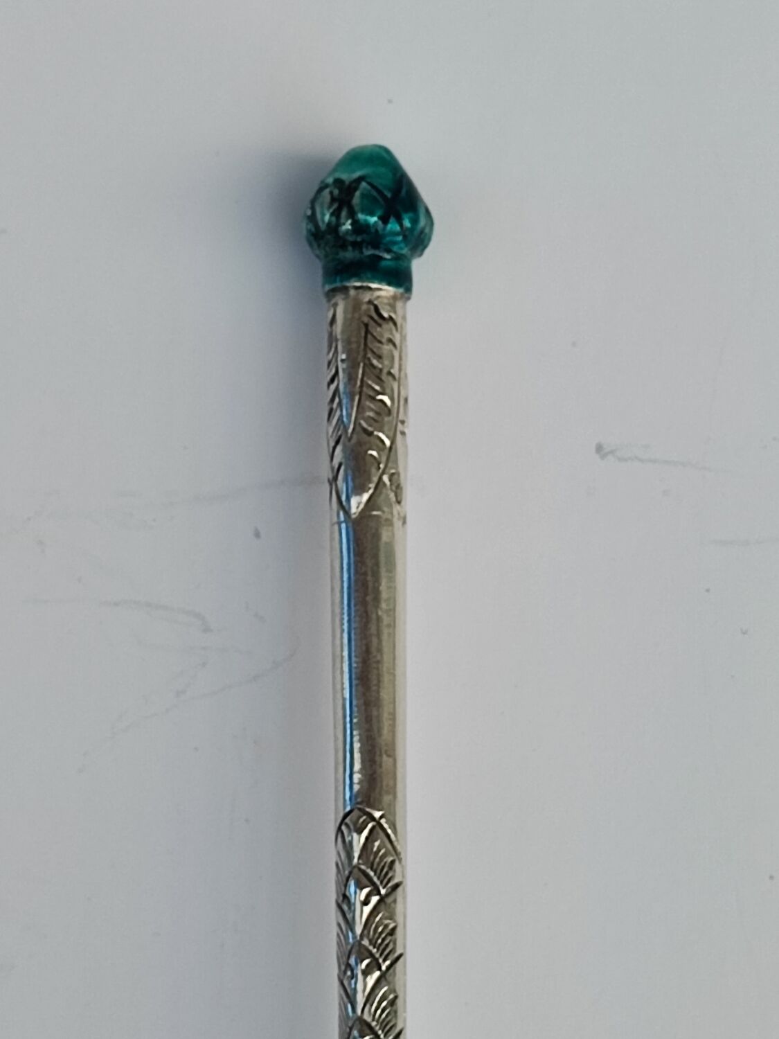 Boxed set of indonesion silver spoons