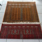 Handcrafted Oriental Bukhara rug 160 x 93 cm