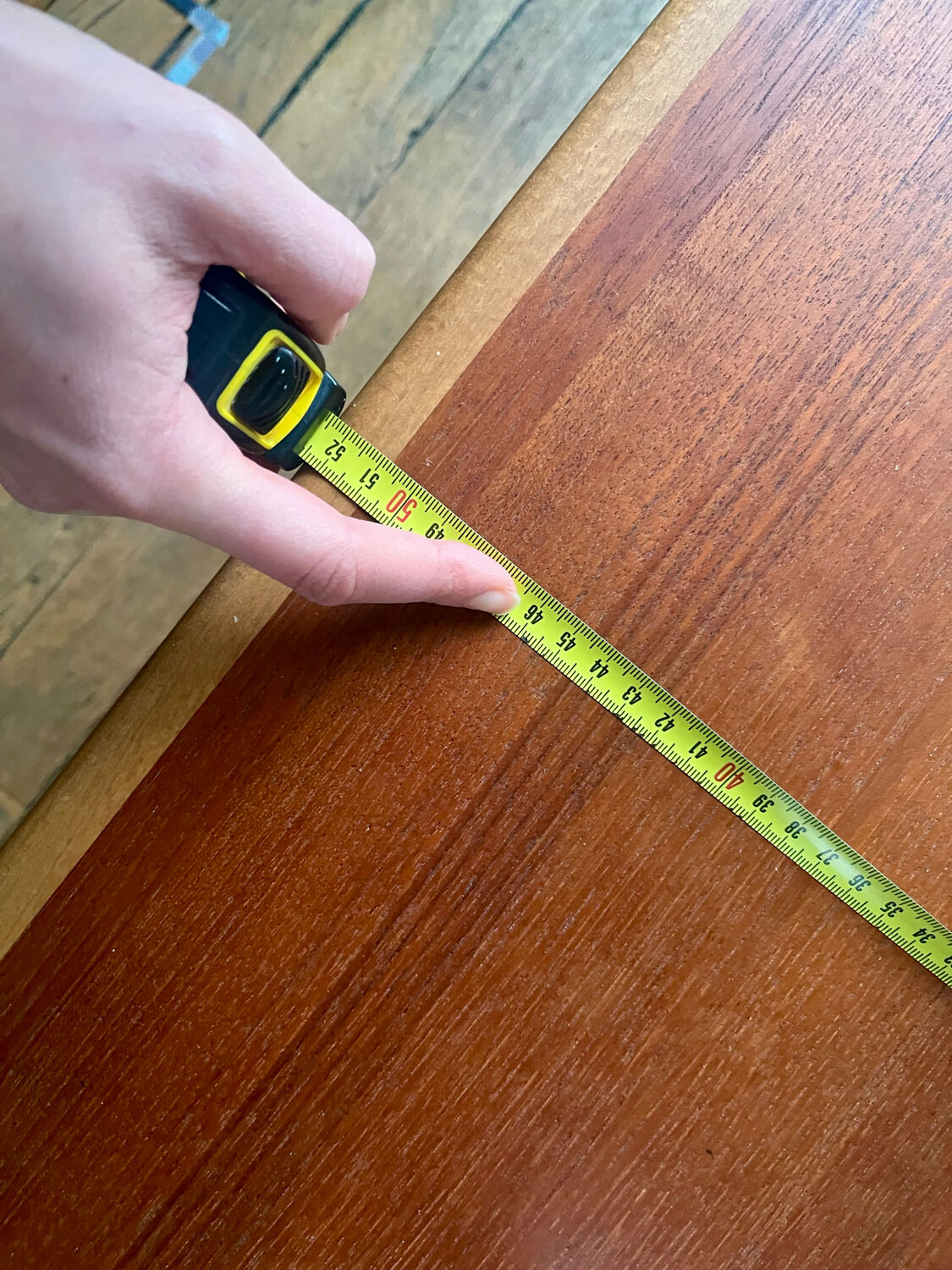 Scandinavian coffee table in teak