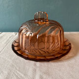Cloche en verre art déco
