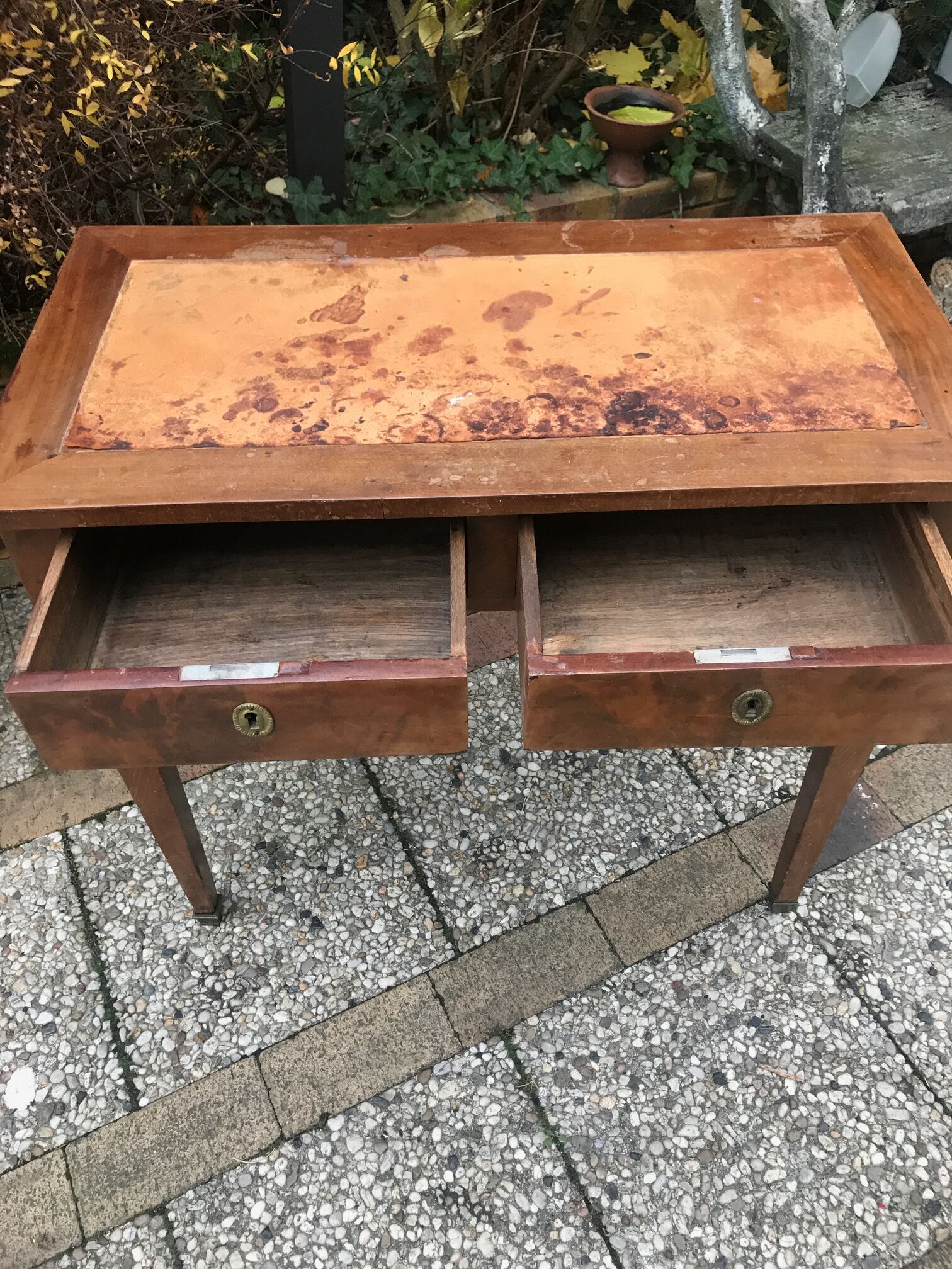 Antique desk mahogany