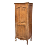 Louis XV solid oak boarding school wardrobe with rod