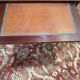 Louis XVI flat desk in mahogany, attributed to Jansen.