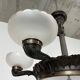 Bronze Secession chandelier