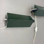 set of 2 cubic Charlotte Perriand LES ARCS Style Wall Lights, FRANCE 1960s