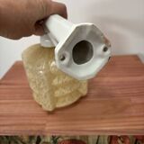 White porcelain wall light