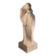 'The Kiss' sculpture by CRIS AGTERBERG, crackled ceramic, Art Deco, ca 1940