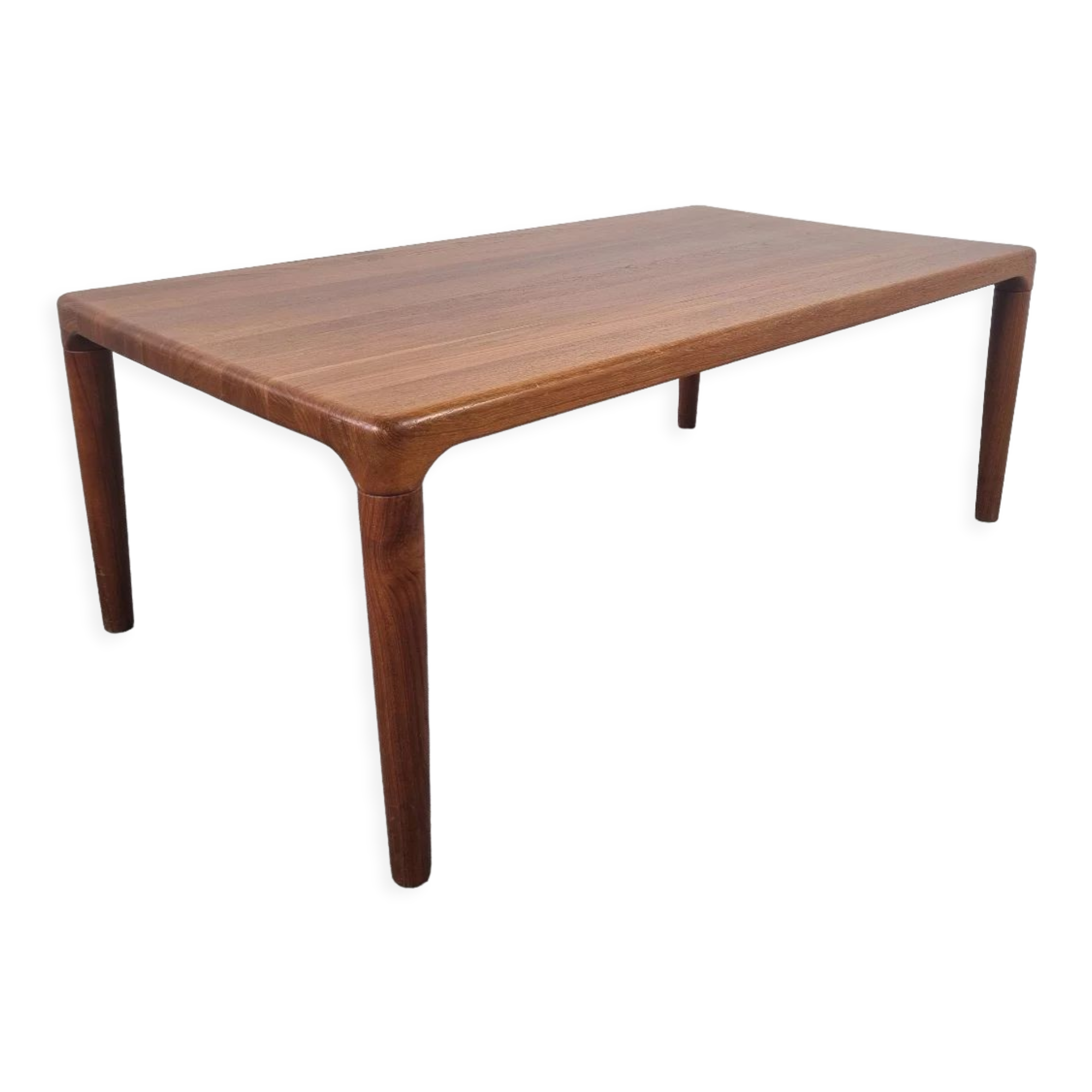 Scandinavian solid teak coffee table from Glostrup, Denmark 60s/70s