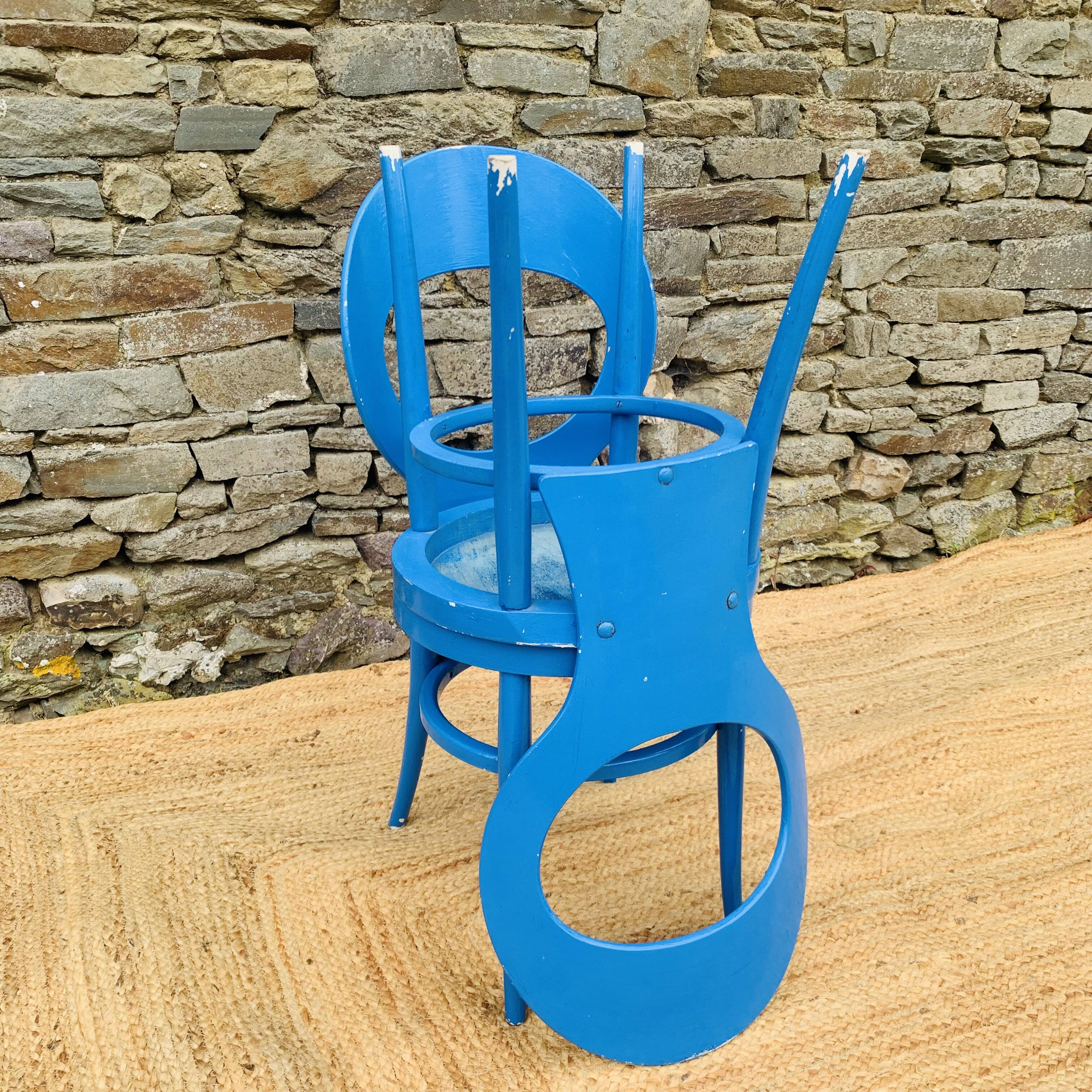 Pair of Baumann seagull model chairs