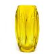 Art Deco vase, purple glass, designed by R. Schrotter, Inwald Glassworks, Czechoslovakia, 1930s