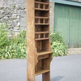 Old wooden dresser, standing shelf, vintage wooden furniture, kitchen, country, chalet, decoration