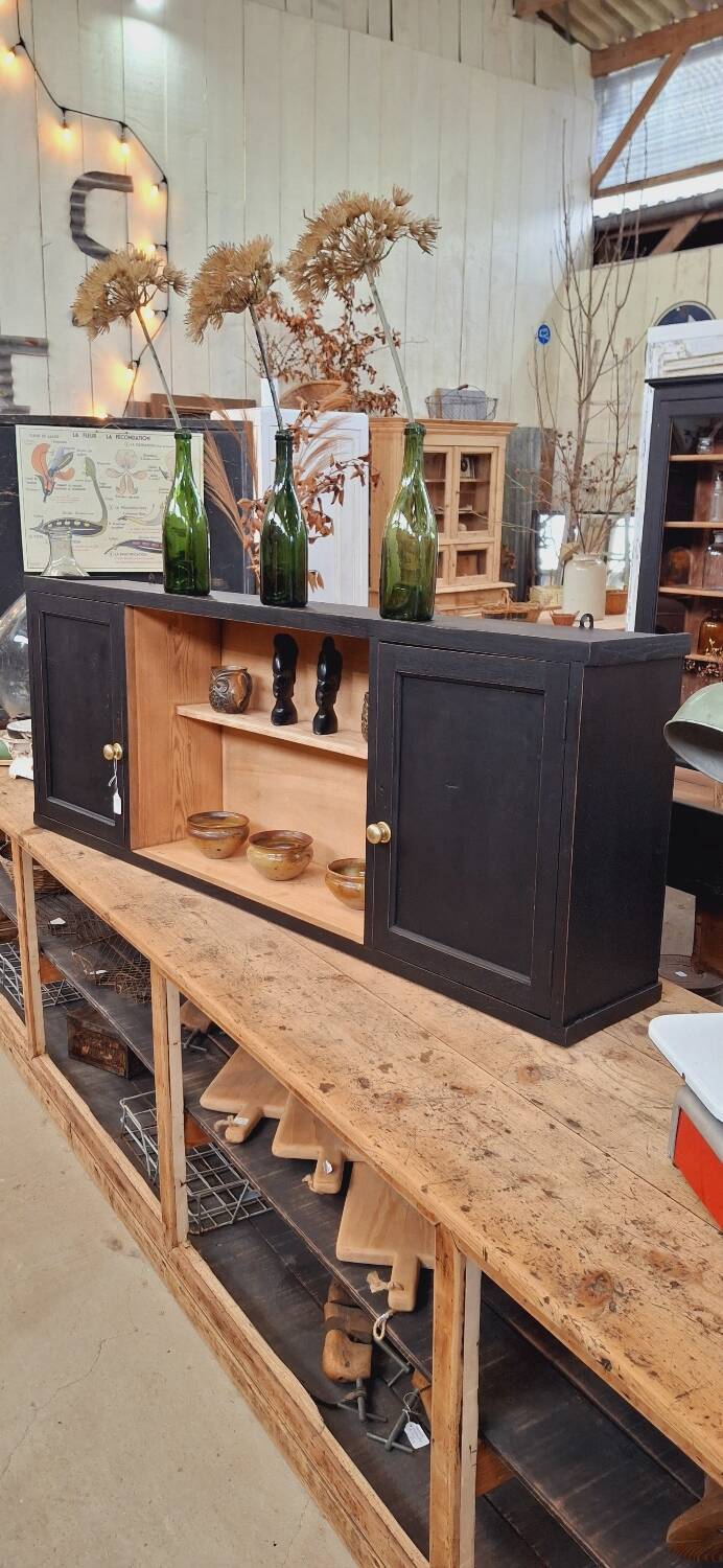 Antique shelf with doors