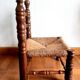 1940s Dudouyt style low chair