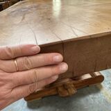 1950s mountain table in solid elm