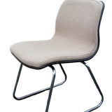 Steelcase Strafor chair, sled legs, 1970s