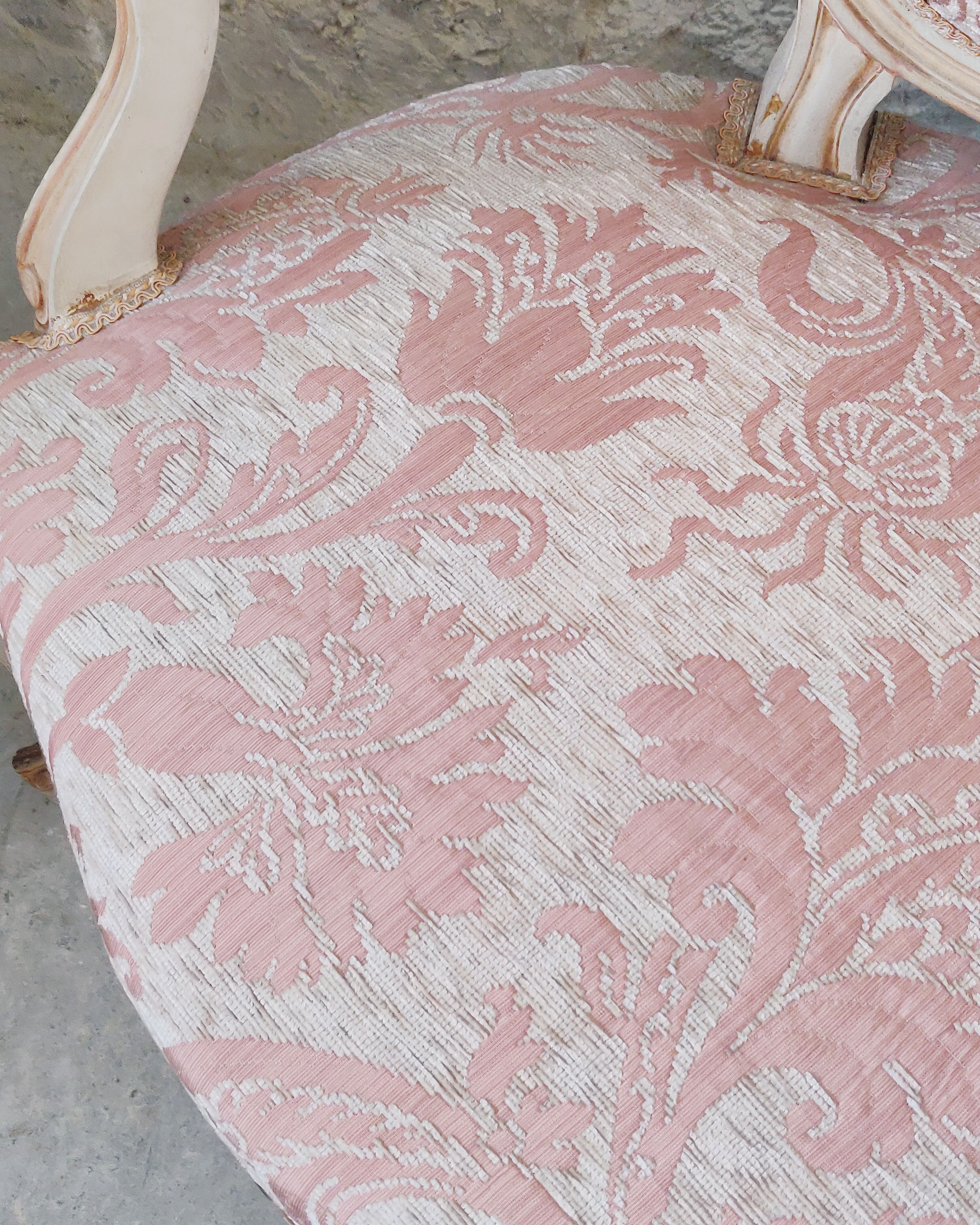 Two Louis XV style convertible armchairs