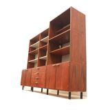 Large vintage wall unit sideboard by Cees Braakman Pastoe Made to Measure