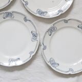 Set of 6 flat plates, Onnaing, Algéciras model