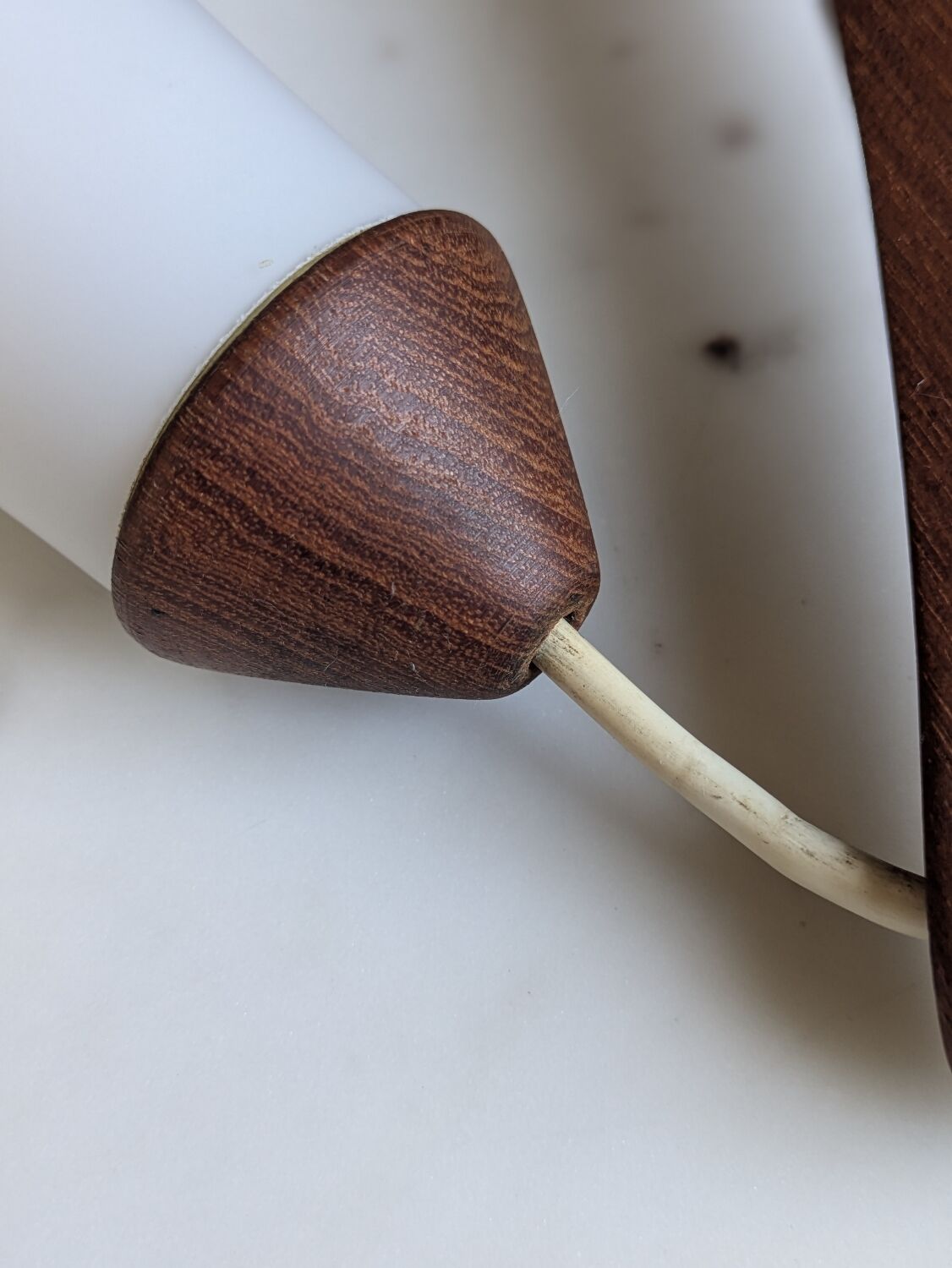 Teak wall lamp Uno and Osten Kristiansson 60'