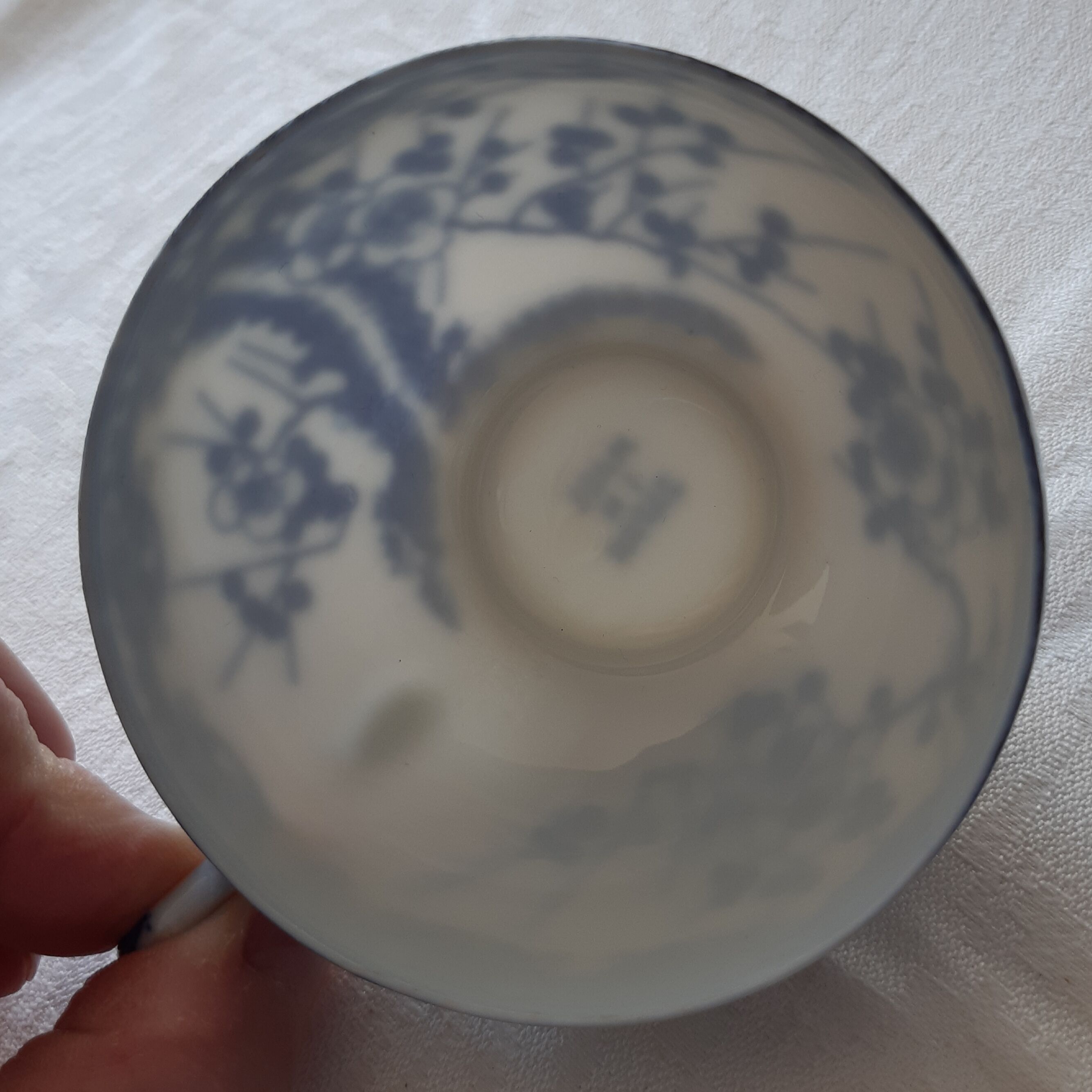 One-on-one tea service, hard porcelain from Japan