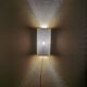David GL Belysning 70s vintage metal wall lamp