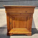 TV unit with rotating shelf