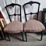 Restored Napoleon III chairs
