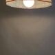 Suspension Ceiling light in marmoreal glass