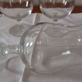 Set of 4 large wine glasses