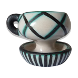 Ceramic candleholder