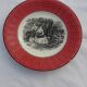 Digoin Sarreguemines earthenware dessert plate in May diam 18 cm