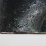Female Torso Sculpture in Bronze, signed Gerard, edition 2/8