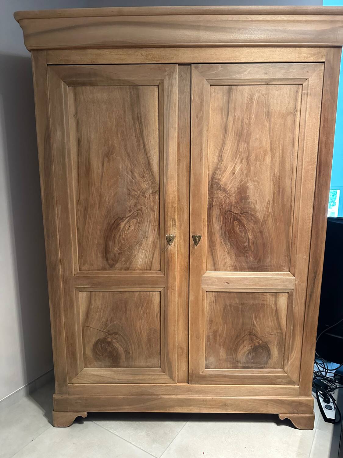 Walnut wardrobe