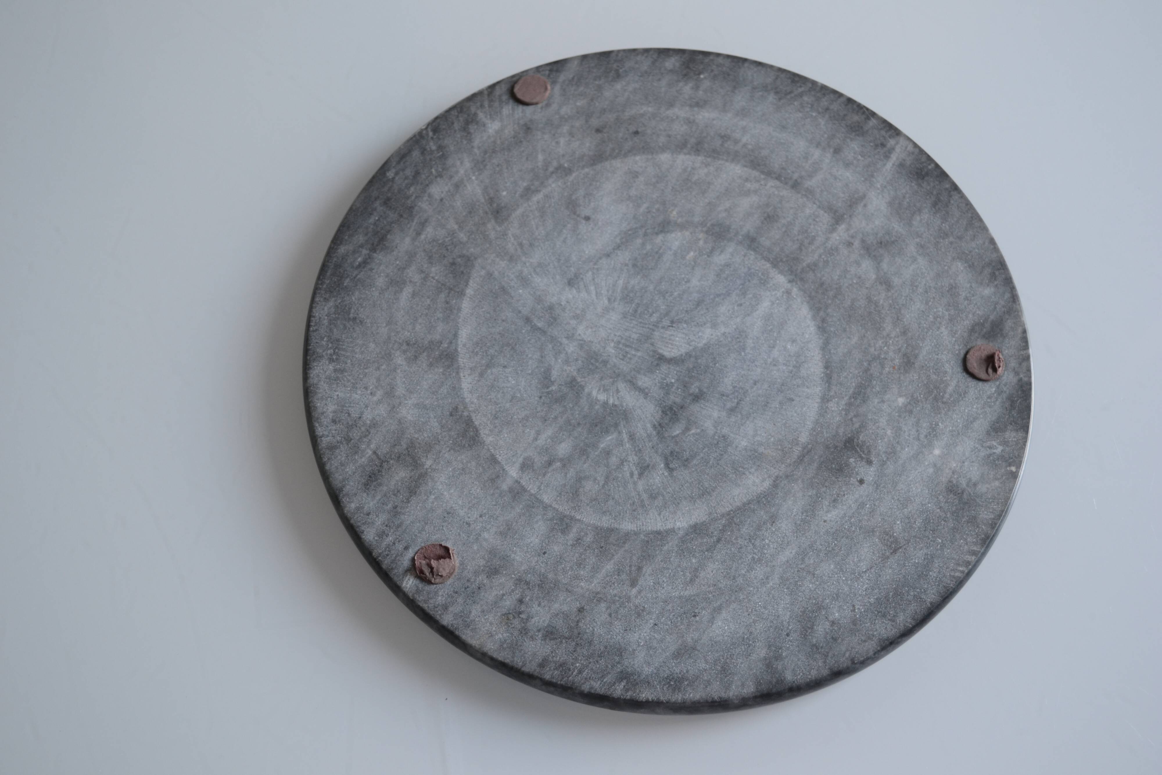 vintage marble and glass solitaire game