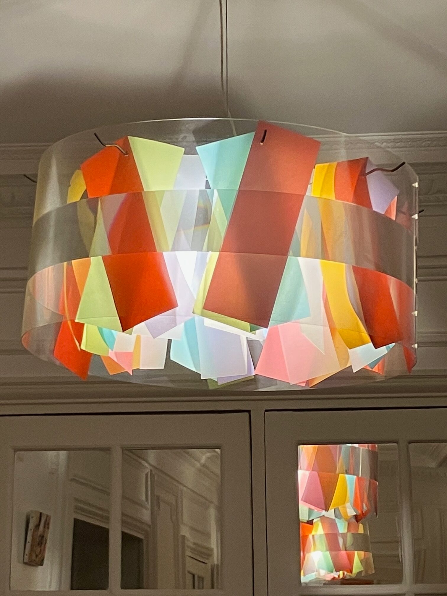 Holo Mexico multi-colored pendant light from Dix Heures Dix 64*30